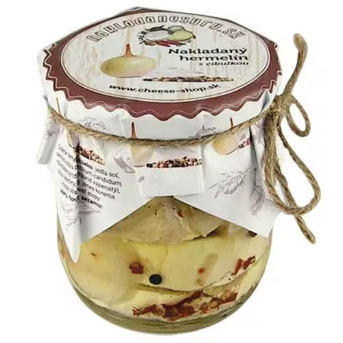 Nakladaný hermelín s cibuľkou 350g