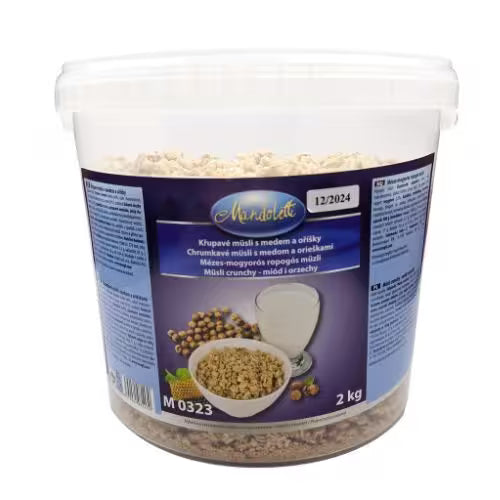 Müsli Zapekané s medom a orechami 2kg Mandoletti