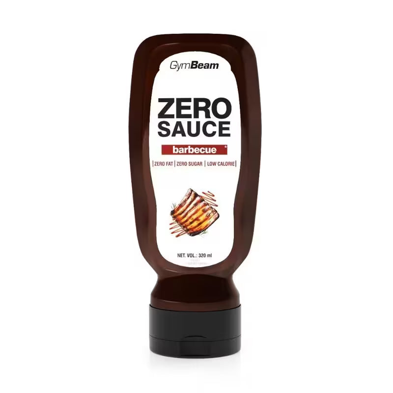 Omáčka BBQ bezkalorická 320ml GymBeam