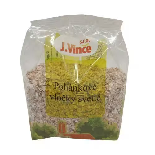 Pohánkové vločky svetlé 200g J. Vince