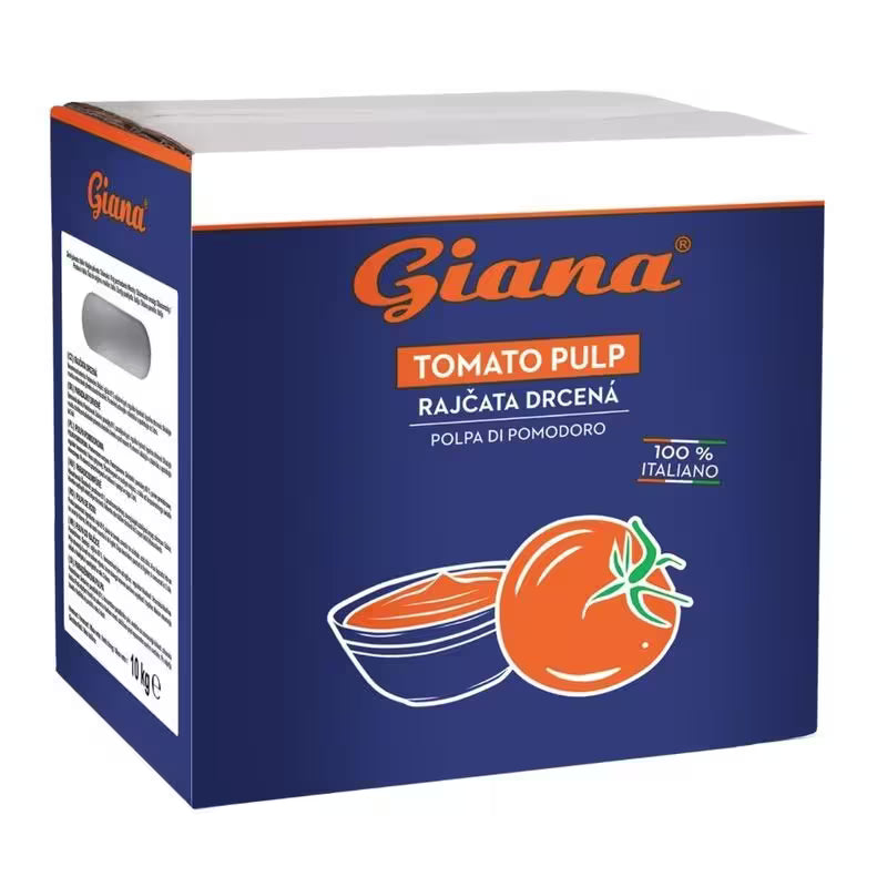Paradajky drvené polpa di pomodoro 10kg Giana