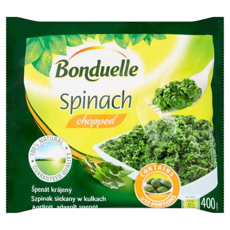 Mrazený Špenát krájaný 400g Bonduelle