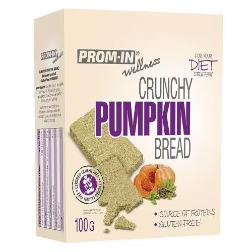 Prom-in Crunchy Bread 100g, tekvicové plátky
