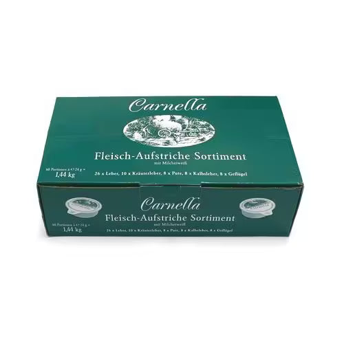 MINI paštéty mix CARNELLA 24g x 60ks bal.