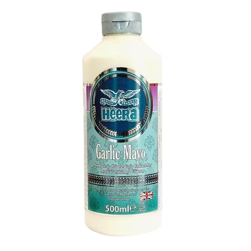 Majonéza Garlic 500ml Heera