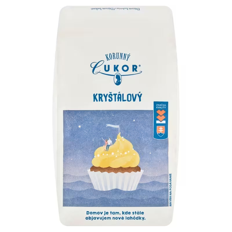 Cukor kryštálový, Korunný 1kg