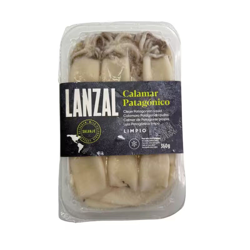 Mrazené Kalamáre čistené 9-12 360g Lanzal