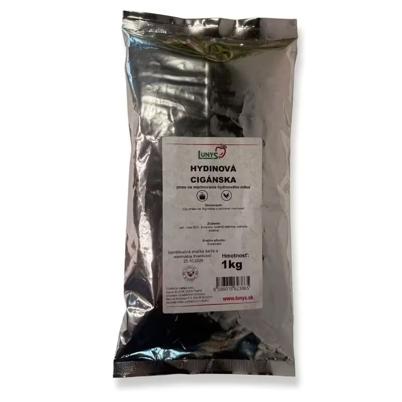 Zmes korenia Hydinová cigánska 1kg Lunys