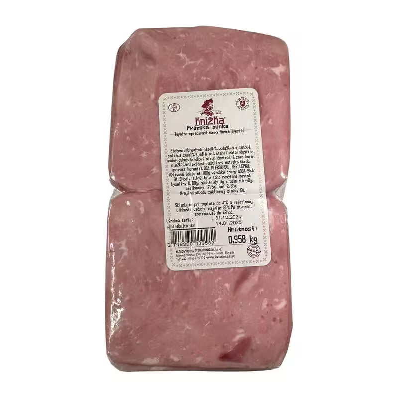 Šunka Pražská cca 1kg Knižka