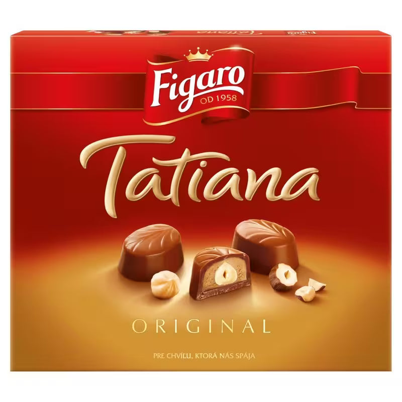 Figaro Tatiana bonboniéra, horká čokoláda 172 g