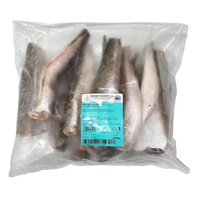 Morská šťuka Hake pitvaná 3 kg