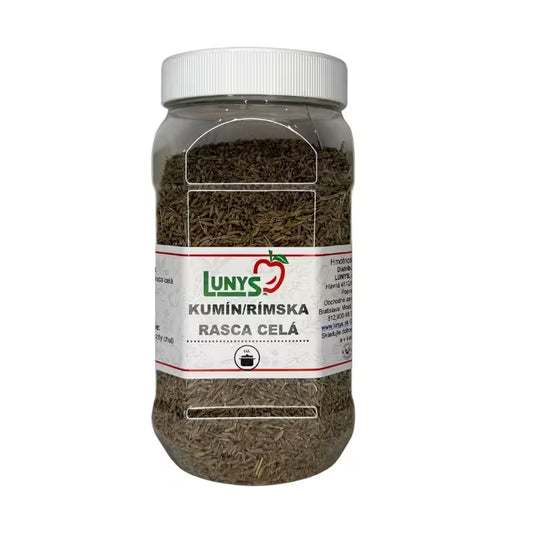 Korenie Kumín/Rasca rímska celá 400g Lunys dóza