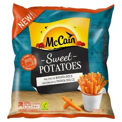 Mrazené Hranolky batátové 500g McCain