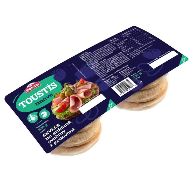 Toustís tmavé 6x56g 336g Penam