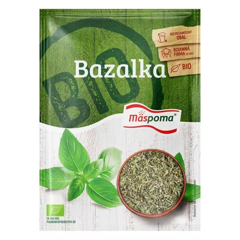 Korenie BIO Bazalka 9g Mäspoma
