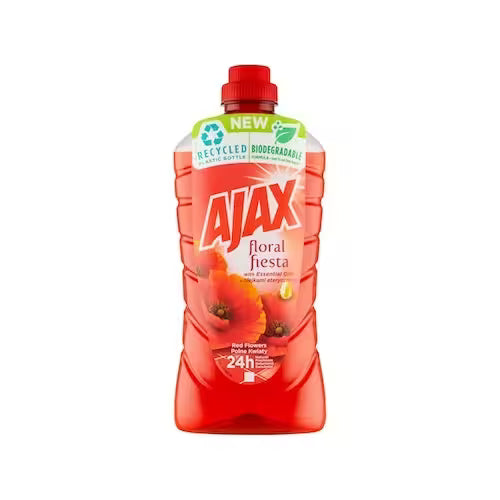 Ajax Floral Fiesta Red Flowers univ. čistič 1l